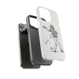 Michael Jackson Black & White Tough Phone Case for iPhone 15 14 13 12 Series