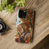 New Women Farmer High Quality Tough Phone Case for iPhone 15 14 13 12 Series