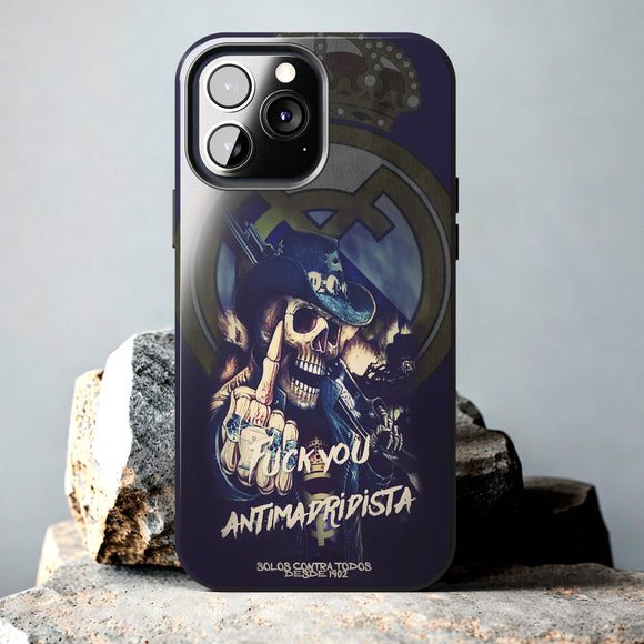 Brand New Real Madrid High Quality Tough Phone Case for iPhone 15 14 13 12 Series