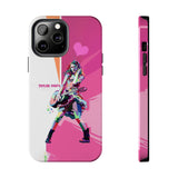 Taylor's Playing the Guitar Passionately Featured Tough Phone Case for iPhone 15 14 13 Series