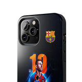 FC Barcelona Lionel Messi Tough Phone Case for iPhone 15 14 13 12 Series