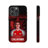 Arsenal Riccardo Calafiori Luxury Touch Phone Case for iPhone 15 14 13 12