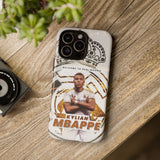 Brand New Real Madrid Kylian Mbappé Tough Phone Case for iPhone 17 16 15 14 13 Series