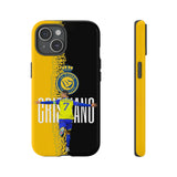 Al Nassr Cristiano Ronaldo Touch Phone Case for iPhone 16 15 14 13 Series