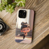 Brand New Yoga Gymnastics Tough Phone Case for iPhone 15 14 13 12 Series