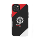 Manchester United Tough Phone Case — 'We Are United' Bold Red & Black Protective Cover for iPhone 18 17 16 15 14 13 Series