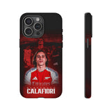 Arsenal Riccardo Calafiori Luxury Touch Phone Case for iPhone 15 14 13 12