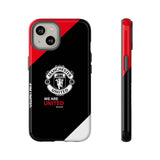 Man Utd Tough Phone Case — "We Are United" Protective Cover for iPhone 17 16 15 14 13 Series