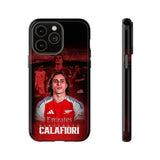 Arsenal Riccardo Calafiori Luxury Touch Phone Case for iPhone 15 14 13 12