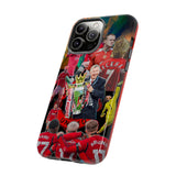 Manchester United From the Past to the Future Phone Case for iPhone 15 14 13 12 Series