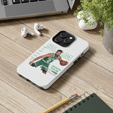 Boston Celtics Jayson Tatum Coming for the Throne Tough Phone Case for iPhone 15 14 13 12 Series