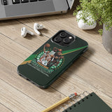 Boston Celtics & 18 Golden Stars Tough Phone Case for iPhone 15 14 13 12 Series