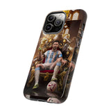 Lionel Messi - Simply the GOAT Phone Case for iPhone 15 14 13 12 Series