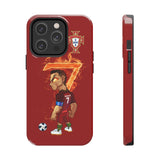 Super CR7 Luxury Tough Phone Cases for iPhone 15 14 13 12 Series