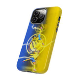 Al Nassr - Cristiano Ronaldo Simply The Best Phone Case for iPhone 15 14 13 12 Series