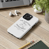 Luxury Taylor Swift The Tortured Poets Department High Quality Tough Phone Case for iPhone 15 14 13 Series