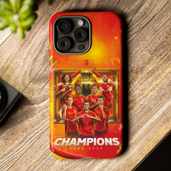 Spain The Champions Of Euro 2024 Tough Phone Case for iPhone 15 14 13 12 Series