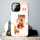 Frenkie de Jong Netherlands Tough Phone Case for iPhone 15 14 13 12 Series