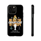 Real Madrid Wins 2024 UEFA Super Cup Luxury Phone Case for iPhone 15 14 13 Series