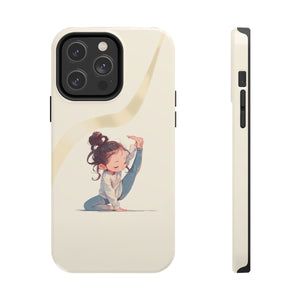New Luxury Stretch It Out Yoga High Quality Tough Phone Case for iPhone 15 14 13 12 Series
