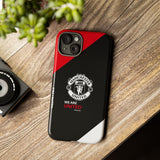 Man Utd Tough Phone Case — "We Are United" Protective Cover for iPhone 17 16 15 14 13 Series
