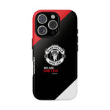 Man Utd Tough Phone Case — "We Are United" Protective Cover for iPhone 17 16 15 14 13 Series