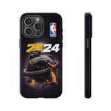 The Black Mamba Kobe Bryant Tough Phone Case for iPhone 15 14 13 12 Series