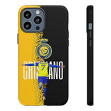 Al Nassr Cristiano Ronaldo Touch Phone Case for iPhone 16 15 14 13 Series