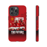 Manchester United - The Future Starts Now luxury Phone Case for iPhone 15 14 13 12 Series