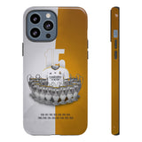 Real Madrid & 15 European Trophies Luxury Touch Phone Case for iPhone 15 14 13 12