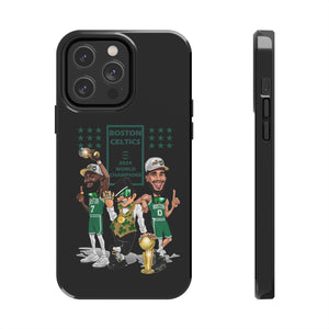New Boston Celtics 2024 World Champions Tough Phone Case for iPhone 15 14 13 12 Series