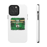 Boston Celtics The NBA Champions 2024 Tough Phone Case for iPhone 15 14 13 12 Series