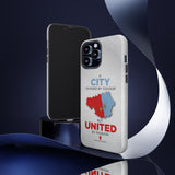 Derby Manchester Unitd vs Manchester City Phone Case for iPhone 15 14 13 12 Series