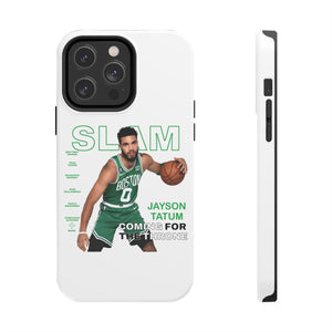 Boston Celtics Jayson Tatum Coming for the Throne Tough Phone Case for iPhone 15 14 13 12 Series