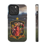 Álvaro Morata Spain Tough Phone Case for iPhone 15 14 13 12 Series