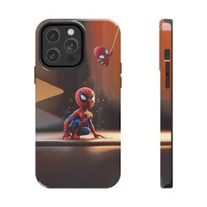Luxury Spider Man High Quality Tough Phone Case for iPhone 15 14 13 12 Series