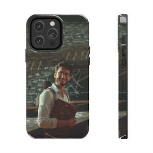 New Teacher With Board Tough Phone Case for iPhone 15 14 13 12 Series
