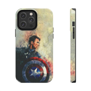 New Marvel Captain America With Shield Tough Phone Case for iPhone 15 14 13 12 Series