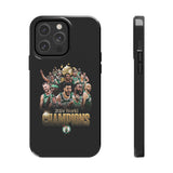 Boston Celtics 2024 World Champions Tough Phone Case for iPhone 15 14 13 12 Series