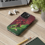 100% by AI Creative Cristiano Ronaldo Tough Phone Case for iPhone 15 14 13 12 Series