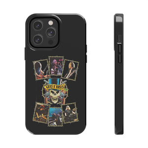 Guns N' Roses 6 Members Touch Phone Case for iPhone 15 14 13 12 Series