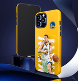 Golden State Warriors Klay Thompson Tough Phone Case for iPhone 15 14 13 12 Series