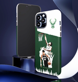 New Milwaukee Bucks Giannis Antetokounmpo Tough Phone Case for iPhone 15 14 13 12 Series