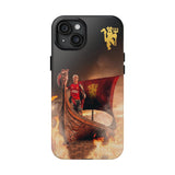 Manchester United Rasmus Højlund Tough Phone Case for iPhone 15 14 13 12 Series