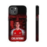Arsenal Riccardo Calafiori Luxury Touch Phone Case for iPhone 15 14 13 12