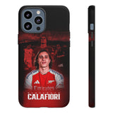 Arsenal Riccardo Calafiori Luxury Touch Phone Case for iPhone 15 14 13 12