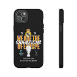 Real Madrid Wins 2024 UEFA Super Cup Luxury Phone Case for iPhone 15 14 13 Series