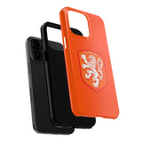 Netherlands National Football Team Tough Phone Case for iPhone 15 14 13 12 Series