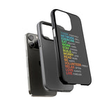Think Positively Tough Phone Case for iPhone 15 14 13 12 Series
