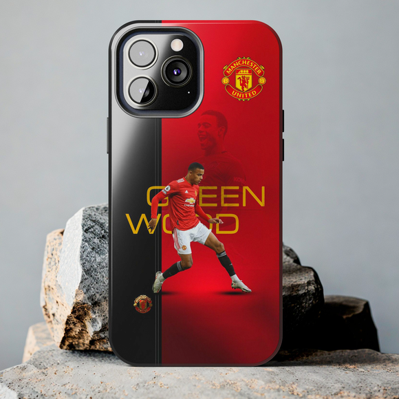 Welcome Home Manchester United Mason Greenwood Tough Phone Case for iPhone 15 14 13 12 Series